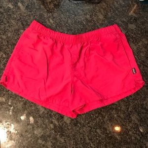 Pink Barely Baggies Patagonia Shorts